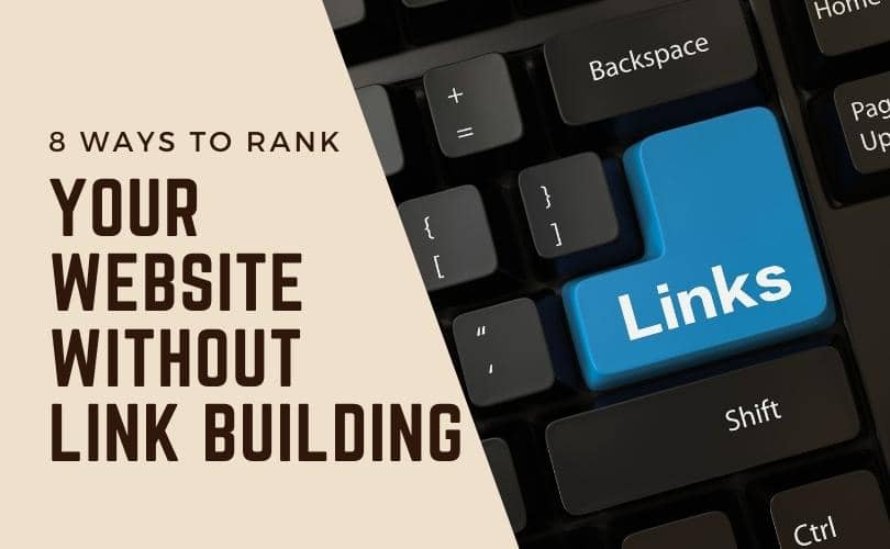 ranking your website without link building